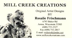 Mill Creek Creations by Rosalie Frischmann