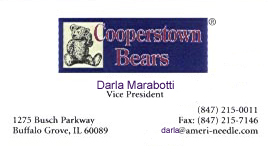 Darla Marabotti at Cooperstown Bears