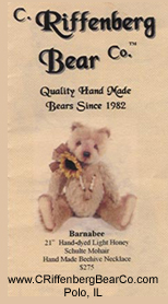 C. Riffenberg Bear Co Bears by Jane Monroe