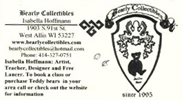 Bearly Collectibles by Isabella Hoffman