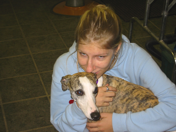 Pandora on her first day