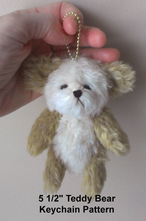 Free Teddy Bear Keychain Pattern