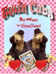 Twin Cubs Bears by Lisa Thoms